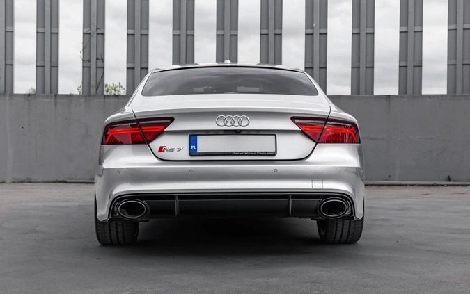 Audi RS7 cena 330009 przebieg: 39000, rok produkcji 2015 z Gdańsk małe 781